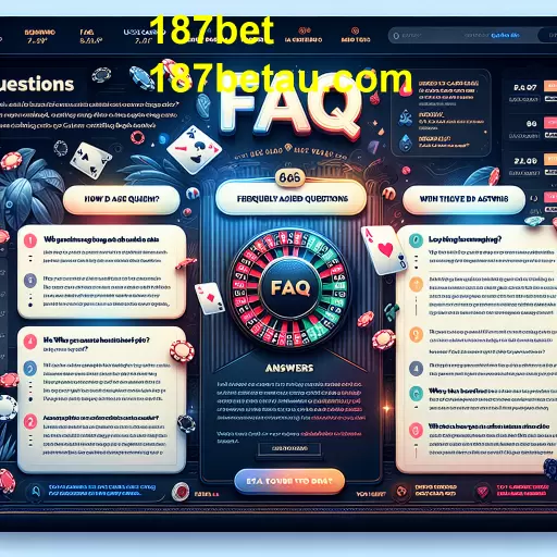 Explorando a Categoria FAQ do 187bet: Dúvidas Comuns e Soluções para Jogadores